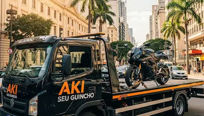Serviço de Guincho para Motos - Aki Seu Guincho