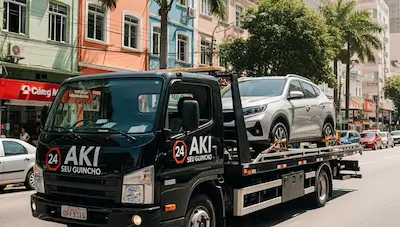 Serviço de Guincho para Carro de Passeio - Aki Seu Guincho